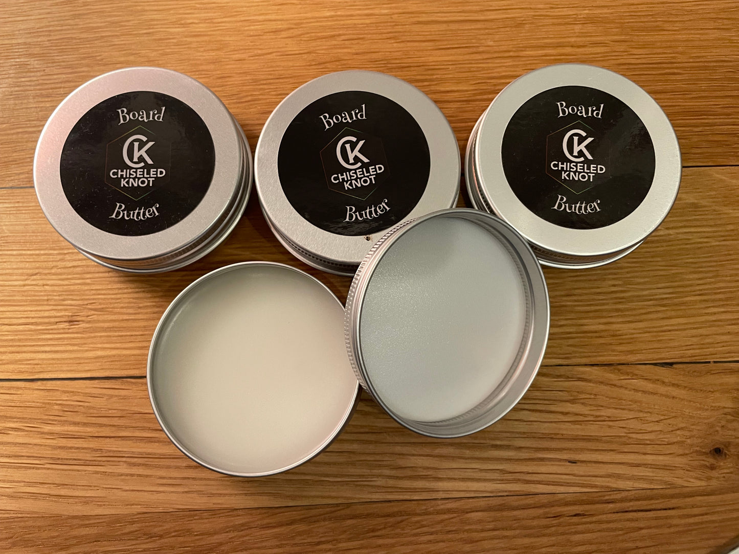 Chiseled Knot Board Butter